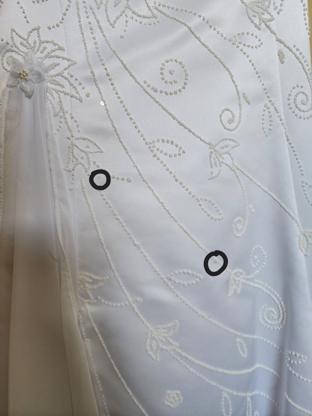 Floral Beaded Communion Dress & Bolero image indicator(4)