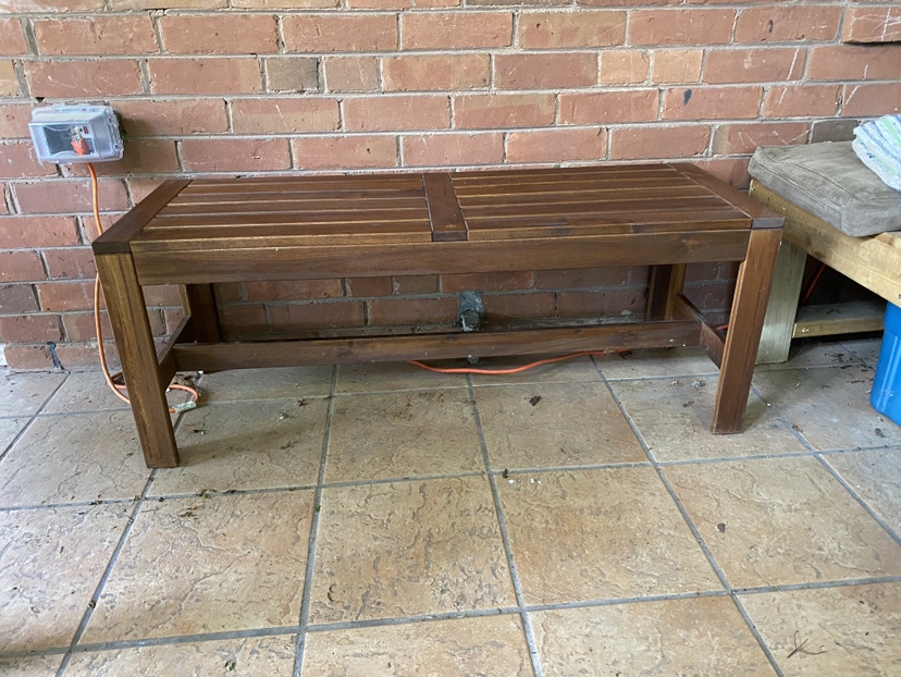Outdoor patio bench - photo 2