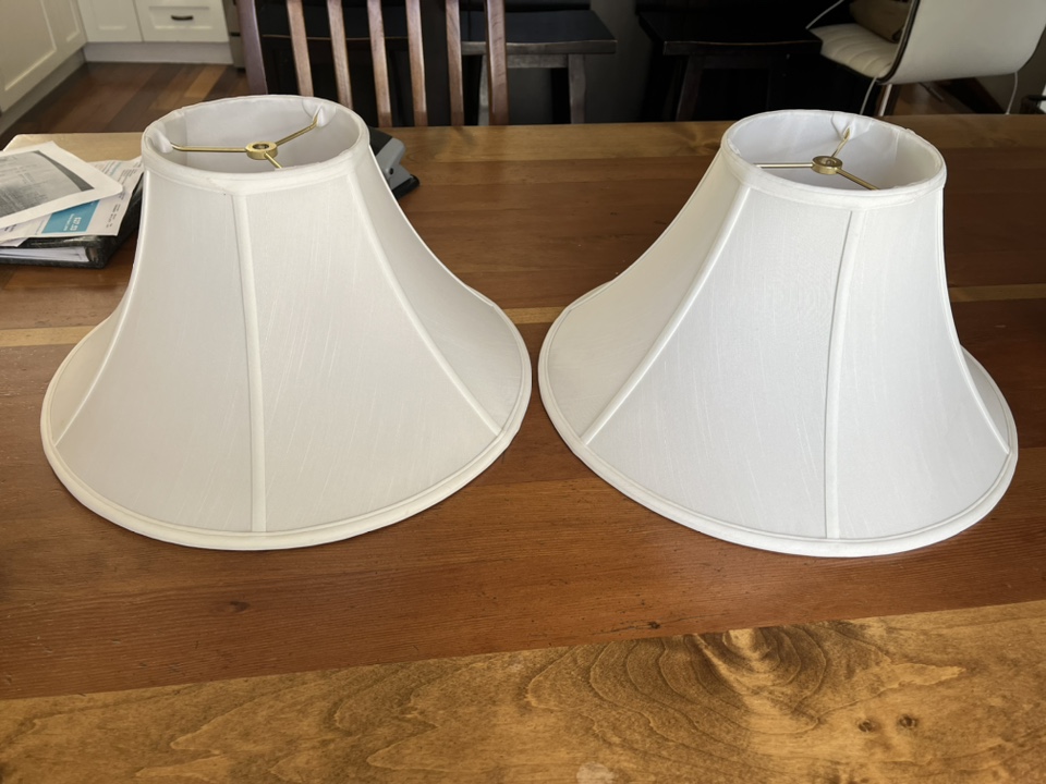 Two new lampshades thumbnail