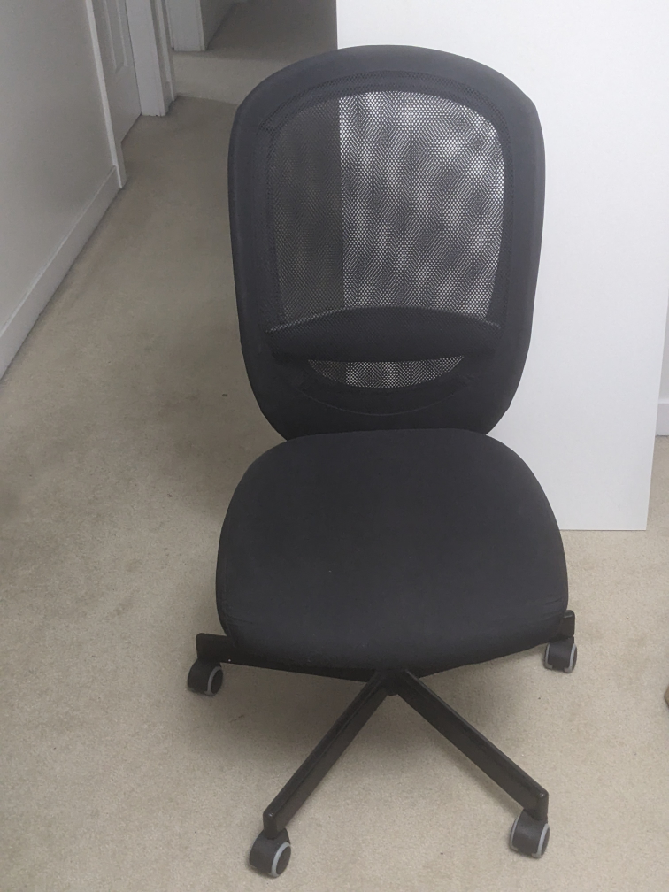 IKEA desk chair well used free