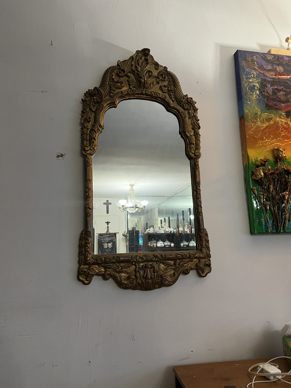 Vintage Mirror 42x22 image indicator(3)