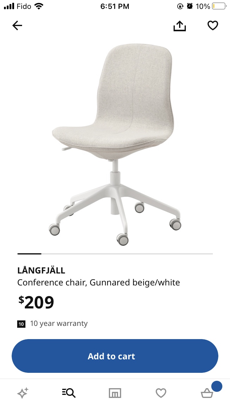 🩵Moving Sale🩵 IKEA LANGFJALL Chair - photo 2