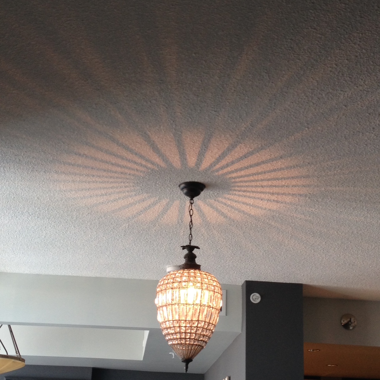 Vintage 1950s French Chandelier - photo 2