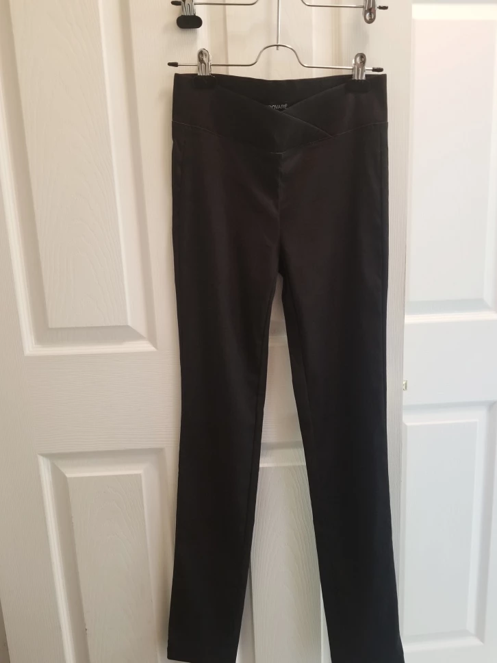 Dark Grey Stretchy Dress Pants, Yoga Pant XS BRAND NEW image indicator(3)