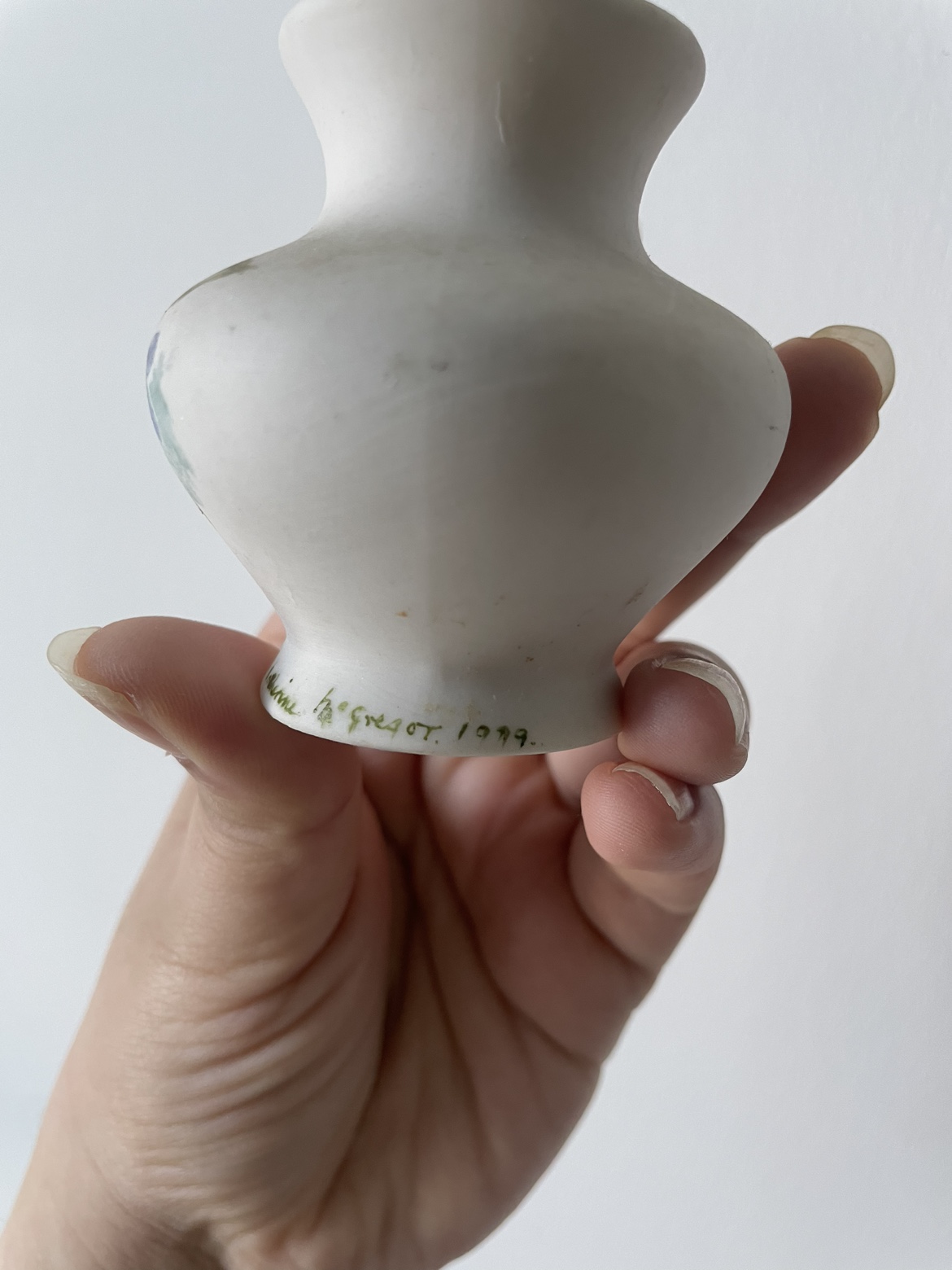 Handpainted vase - photo 2