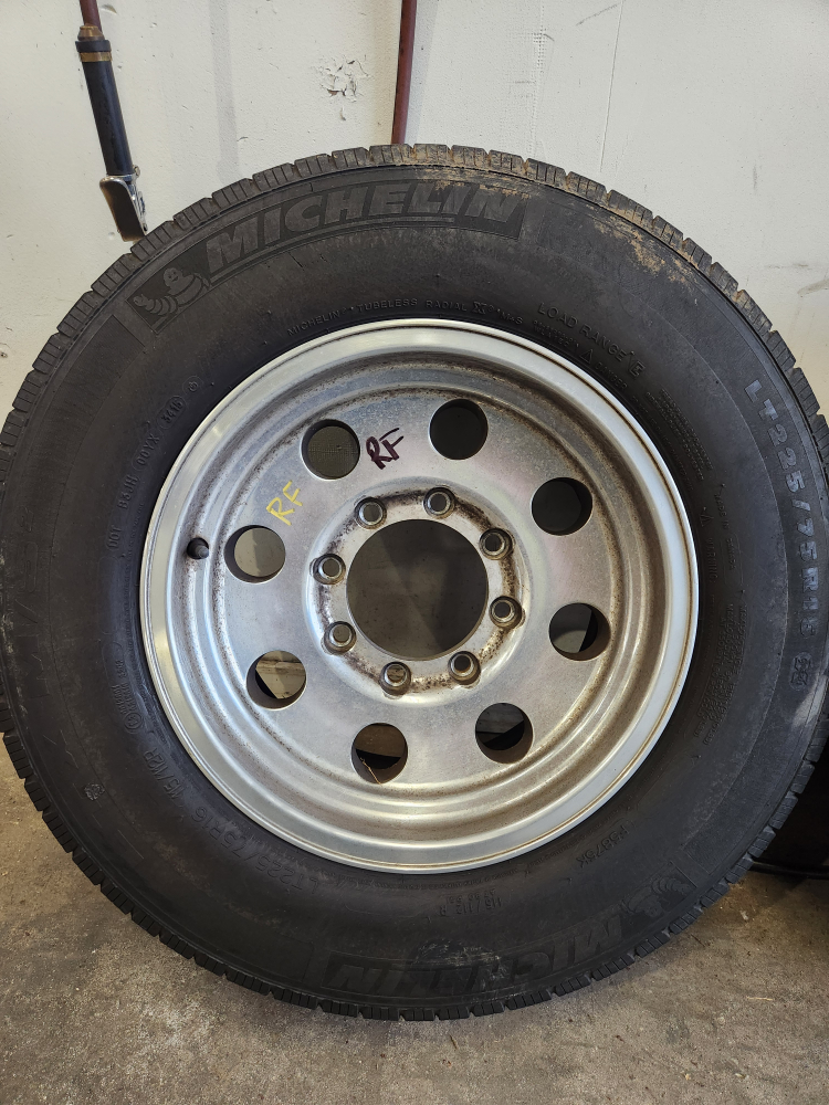 4 Tires and 4 Rims