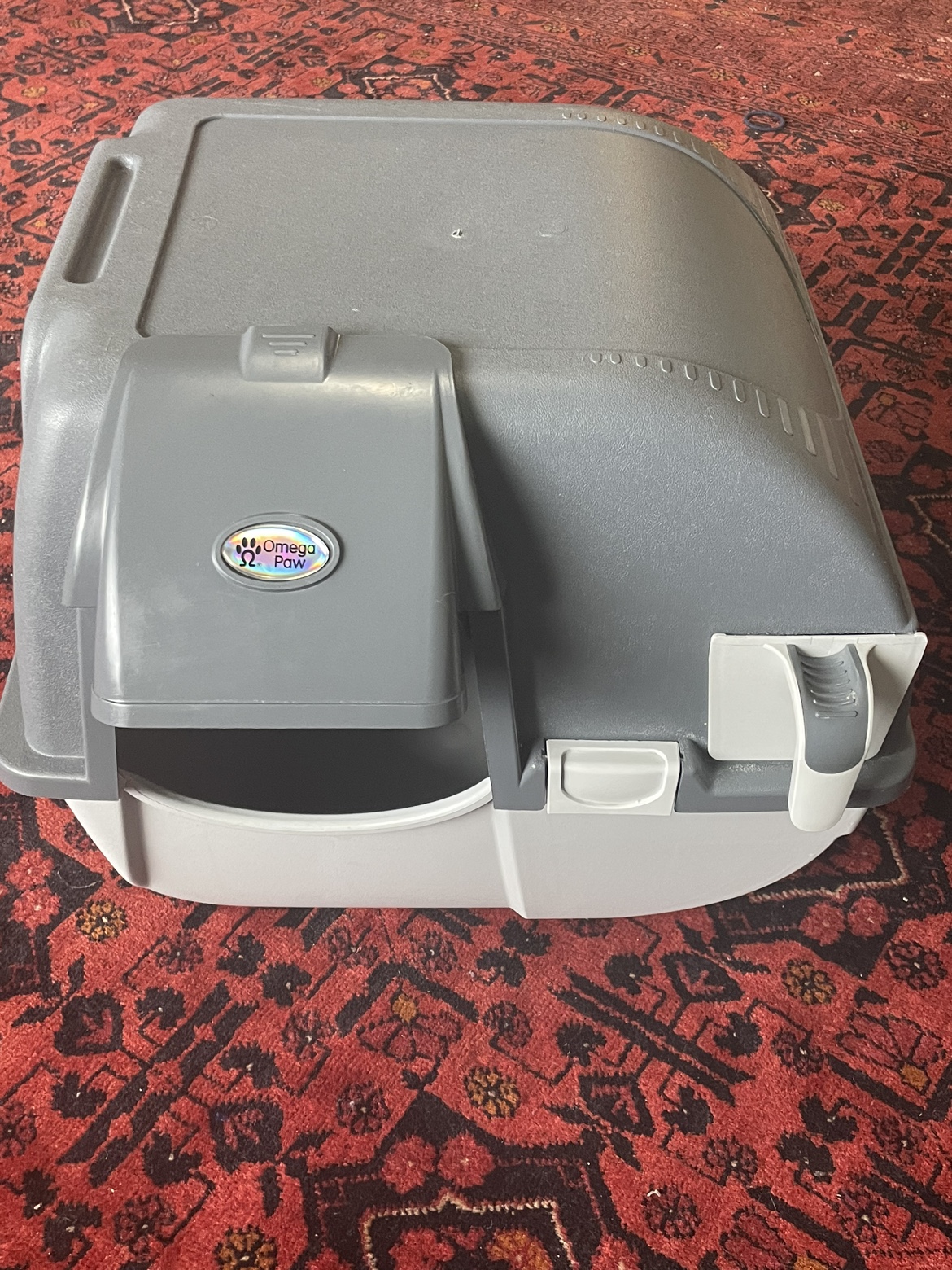 Omega paw 🐾 self cleaning litter box - photo 3