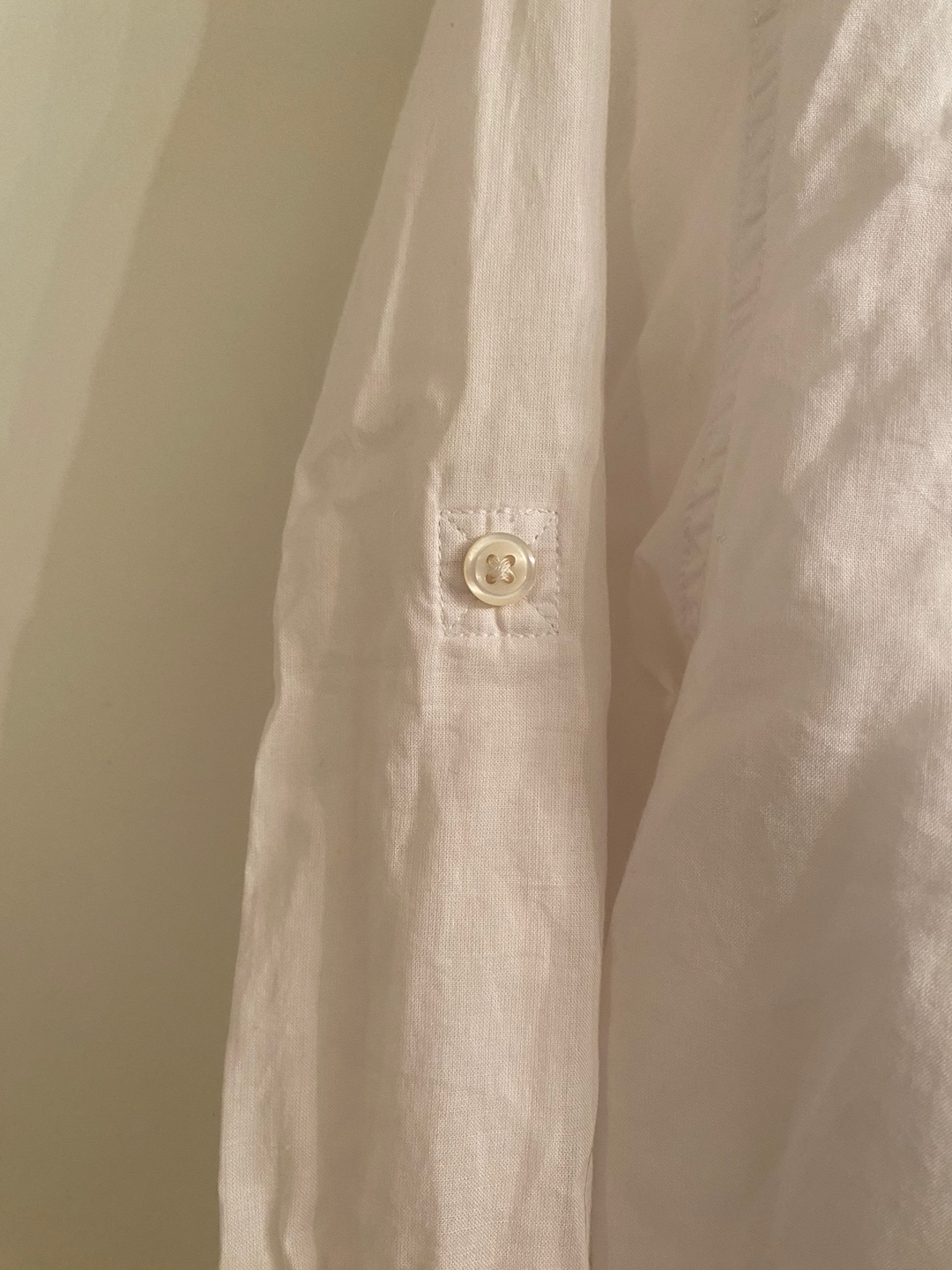 Light weight white cotton shirt image indicator(2)