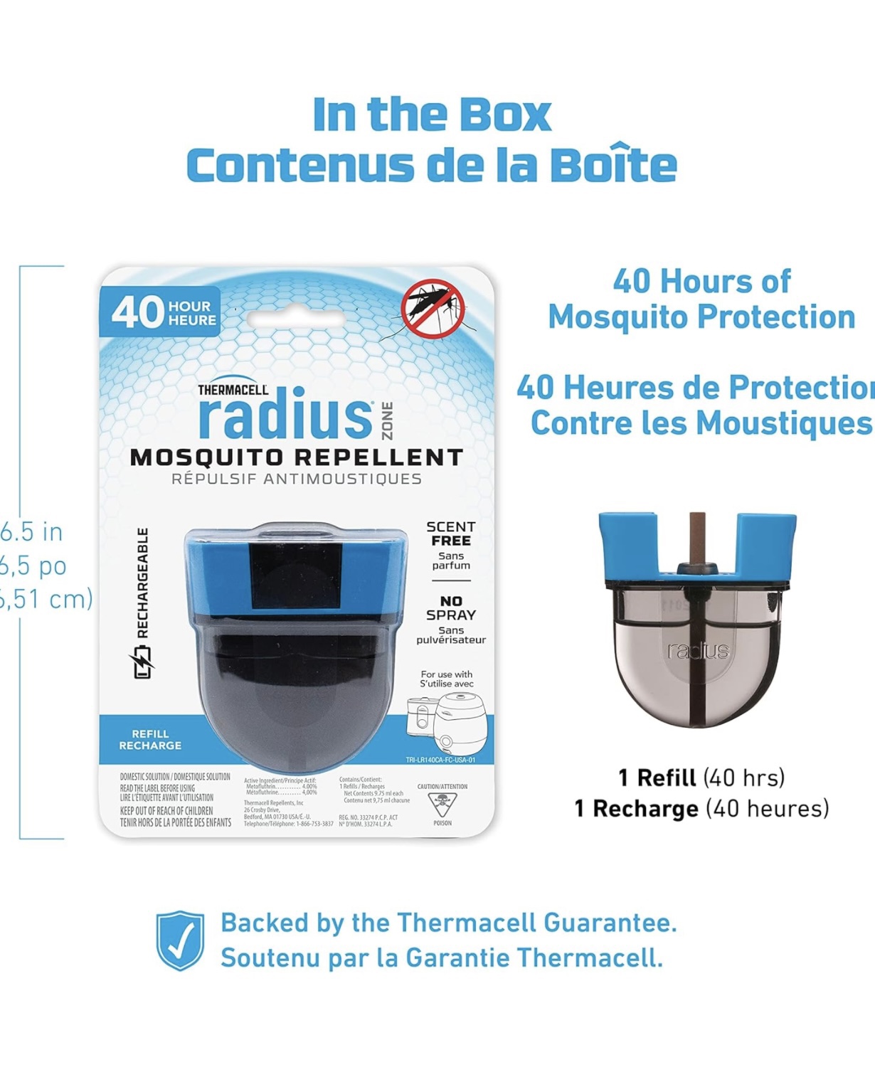 Thermacell Rechargeable Mosquito Repeller - photo 2