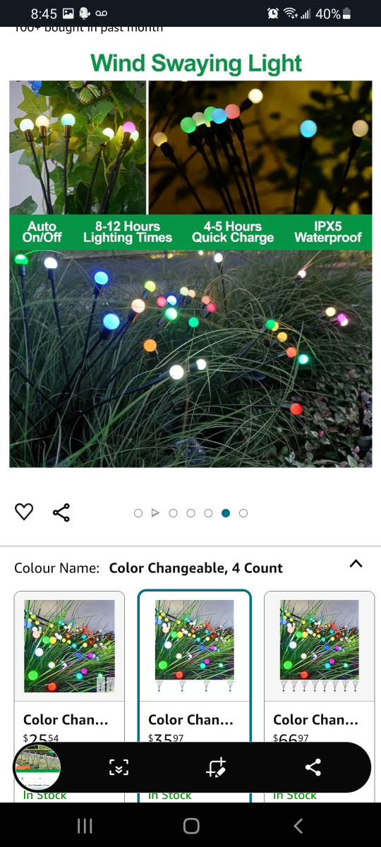 garden solar lights thumbnail