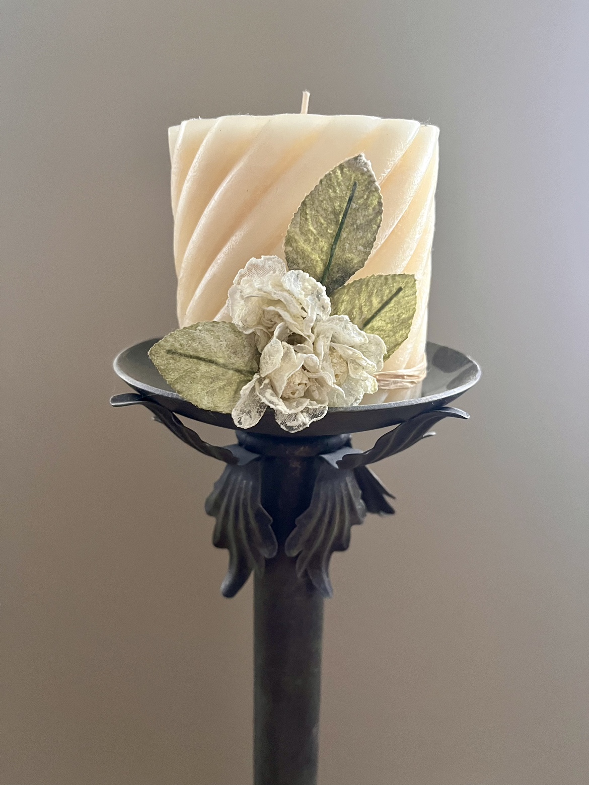 Wrought Iron Candle Holder thumbnail