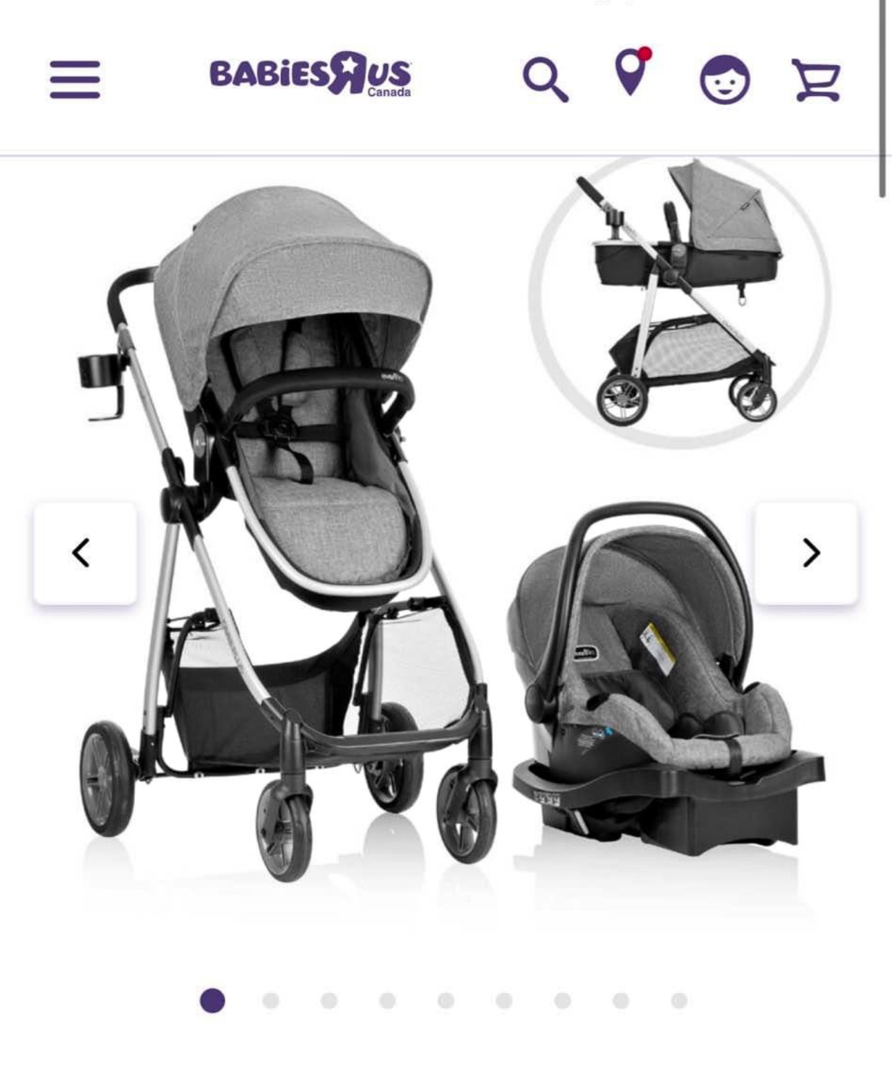 Evenflo Omni Plus Modular Travel System With Infant Car Seat - photo 3