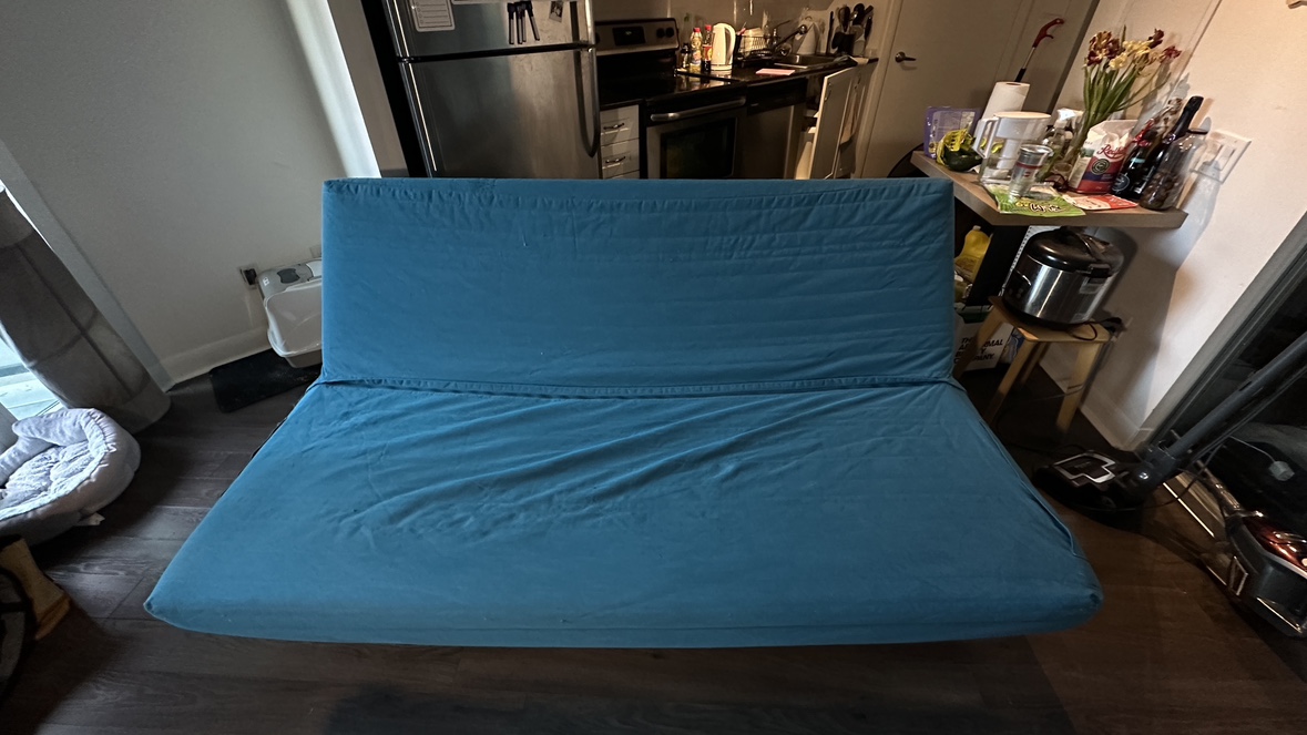 Sofa bed (double size) with cover - photo 2
