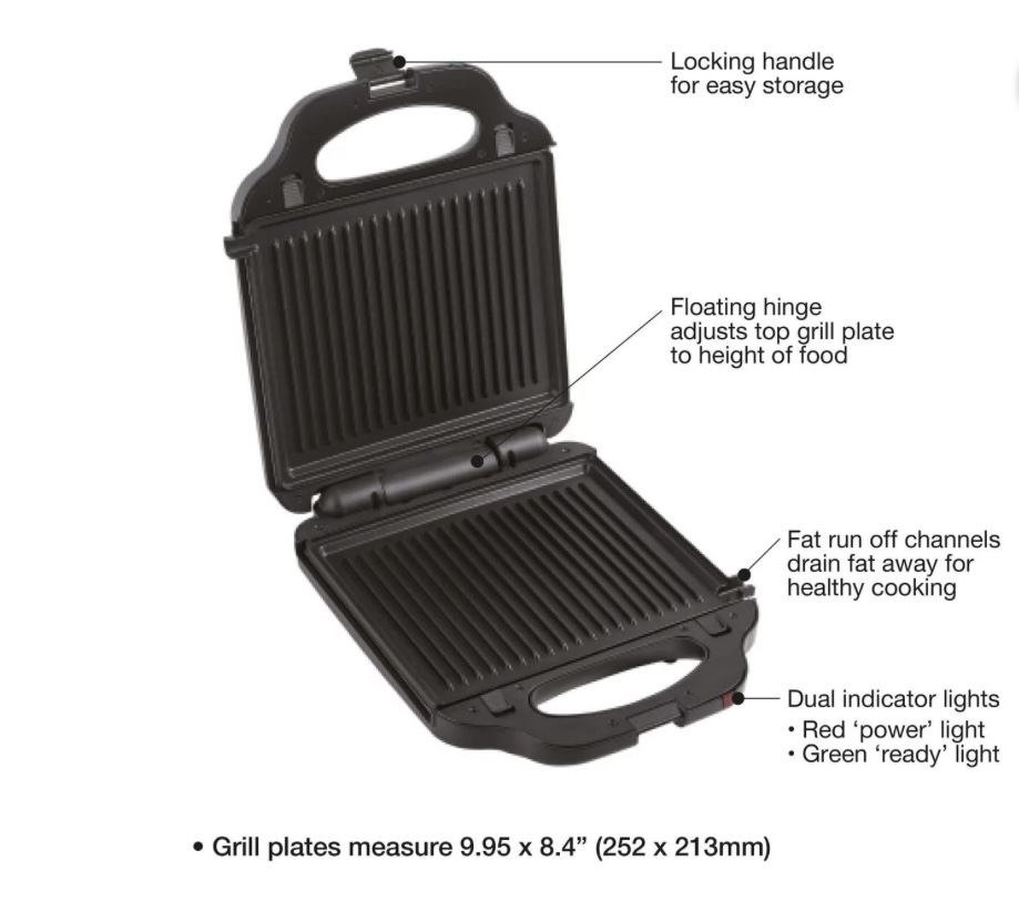 Salton 4 in 1 grill XL - photo 5