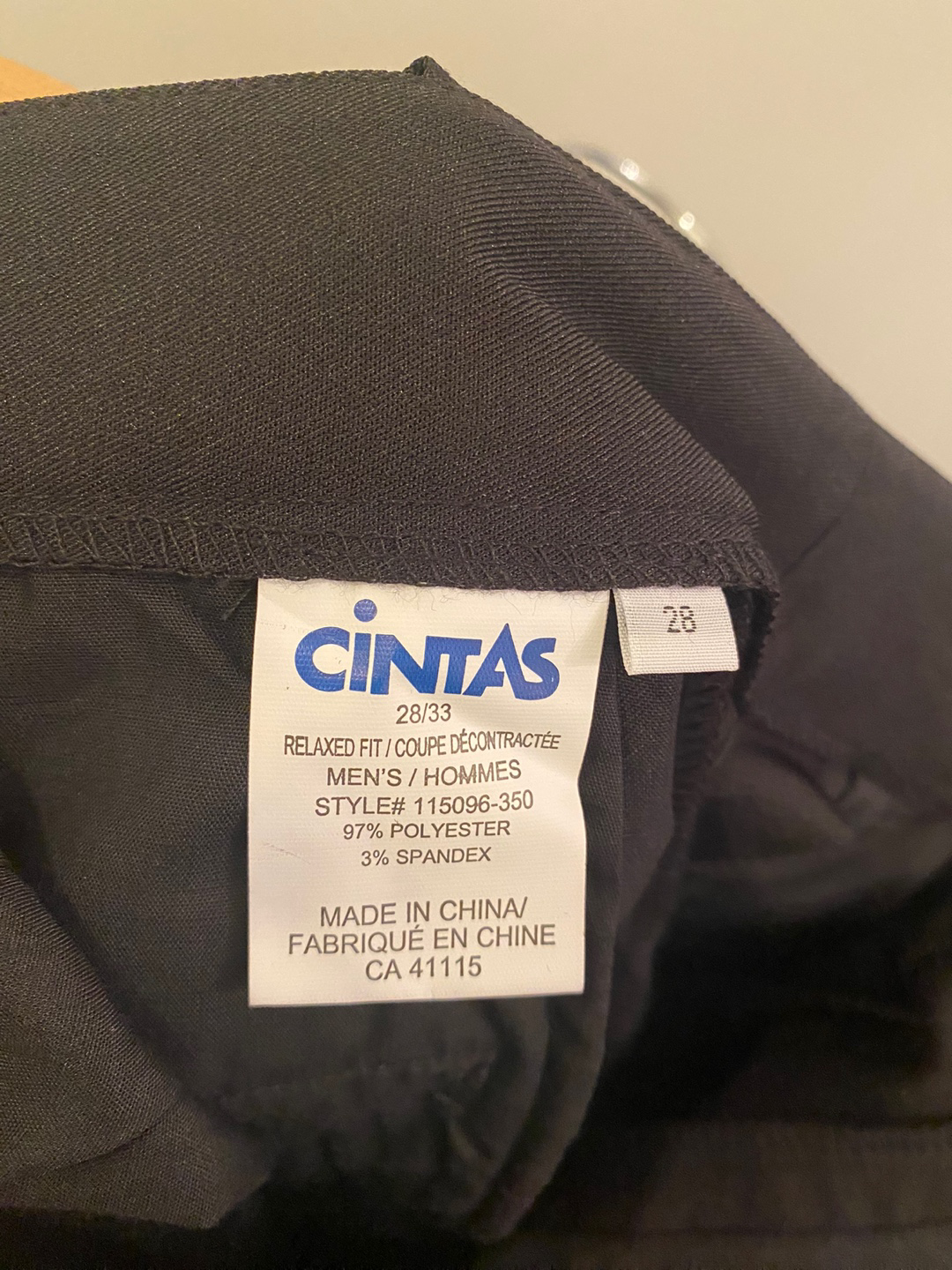 New Black Work Pants image indicator(3)