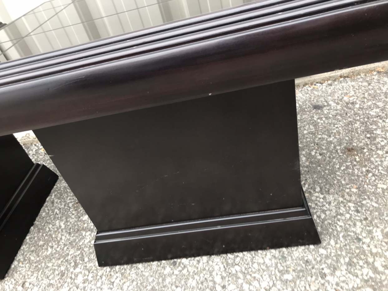2 Coffee Table Wood/Glass. - photo 5