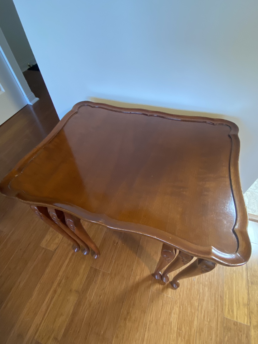 3 nesting side tables - photo 3