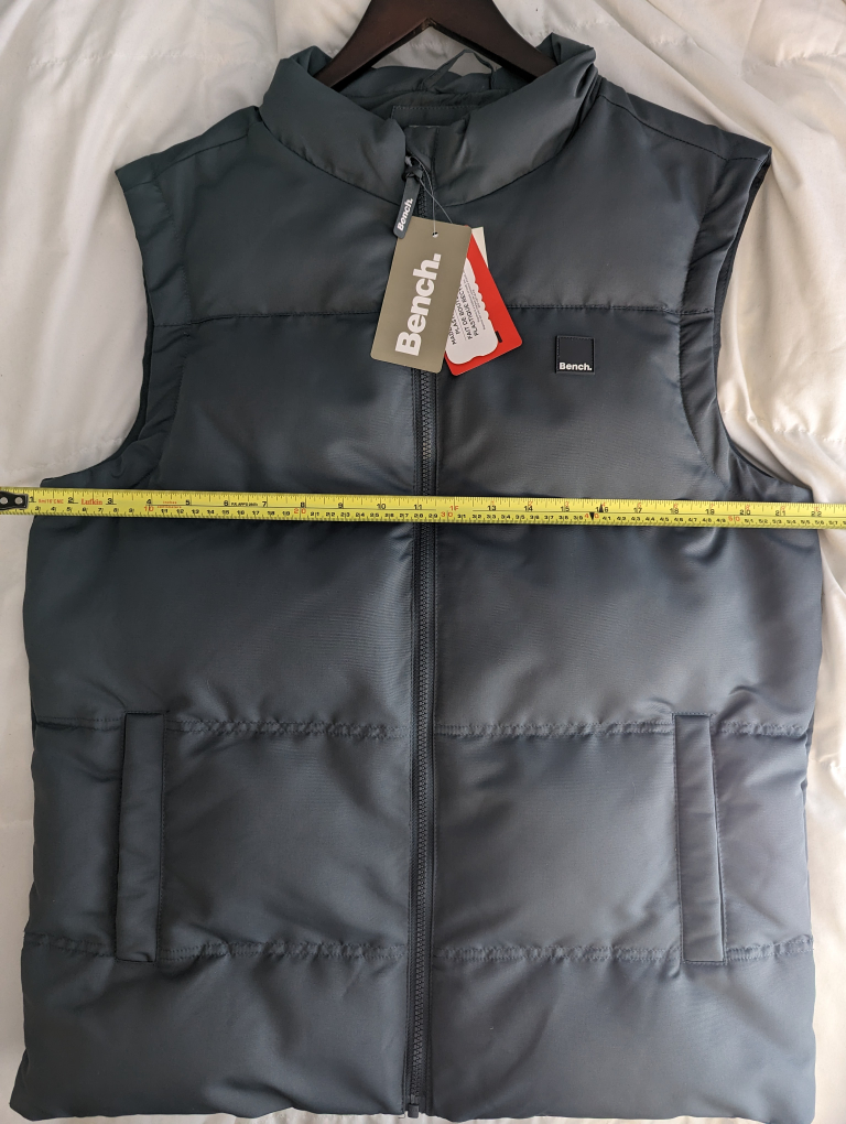 Bench Heather Grey Puffer NWT image indicator(5)