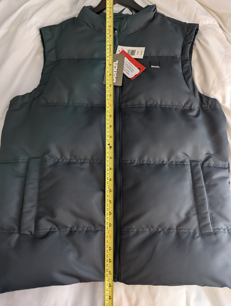 Bench Heather Grey Puffer NWT image indicator(6)