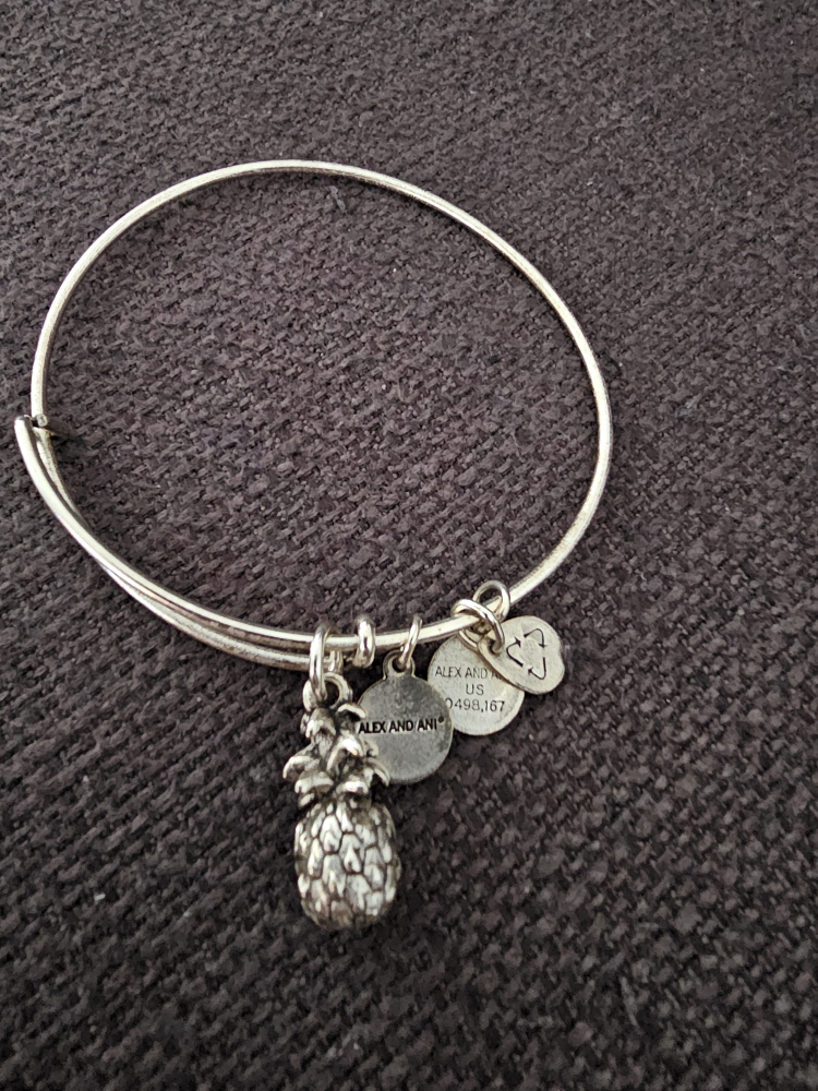 Alex and Ani Bracelet with Pineapple charm image indicator(2)