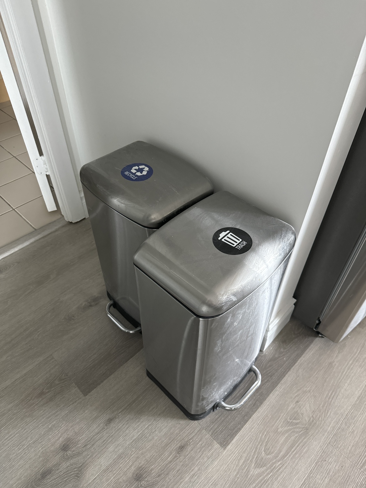Trash bins