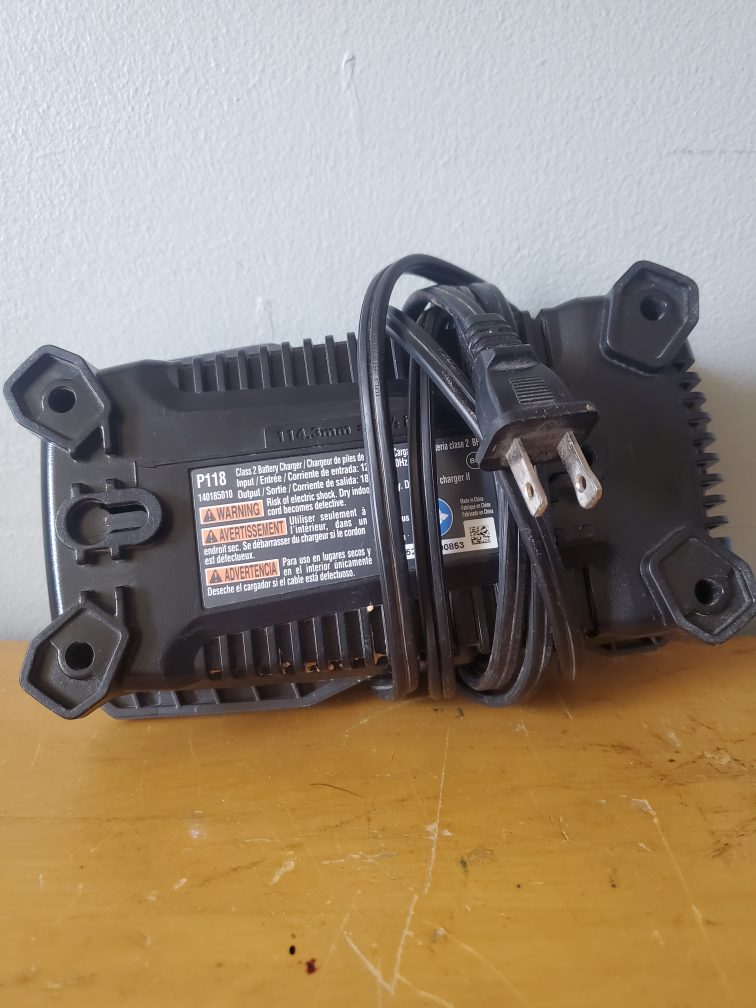 Ryobi 18V ONE+ Dual Lithium Ion Chemistry Battery Charger P118 image indicator(3)