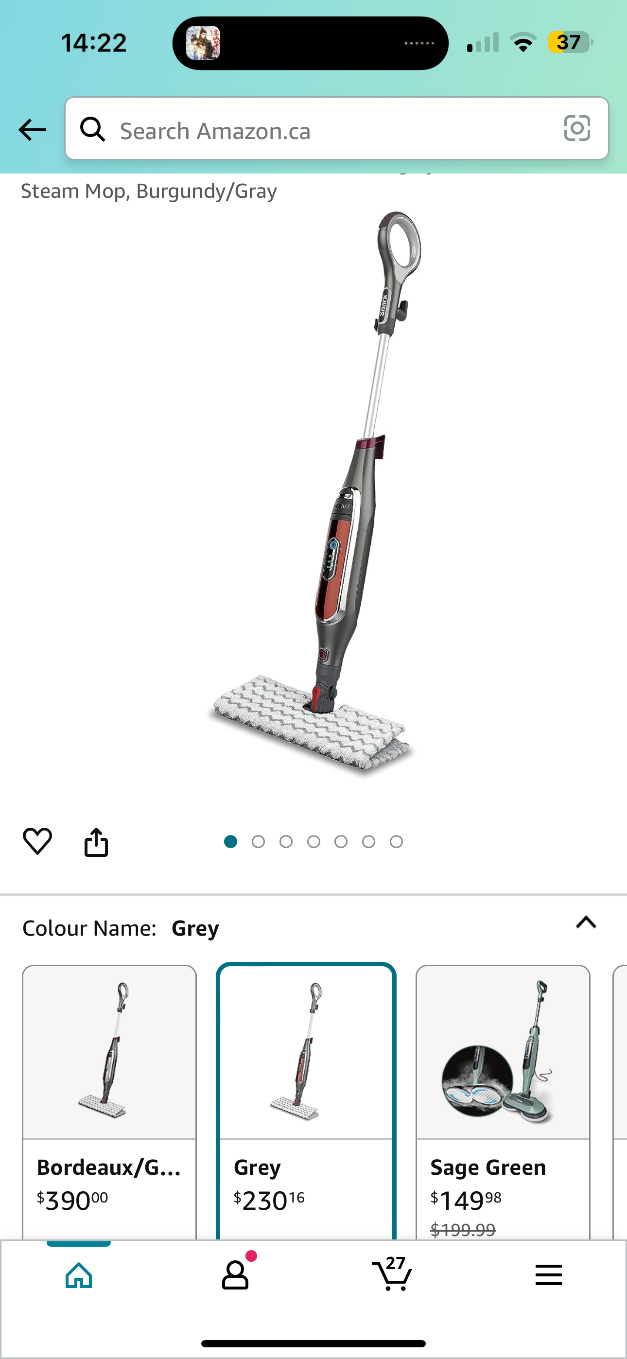 Shark Steam Mop with 5 mops（3 new）
