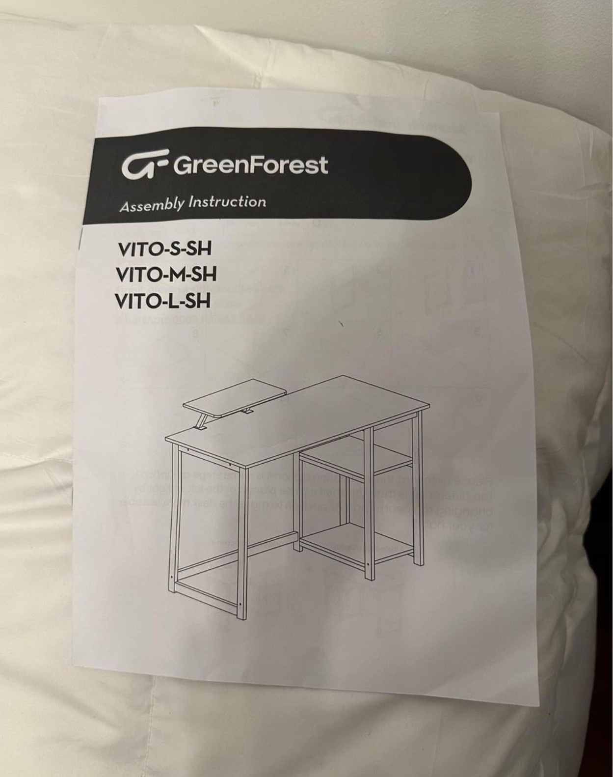 Desk - Disassembled - photo 2