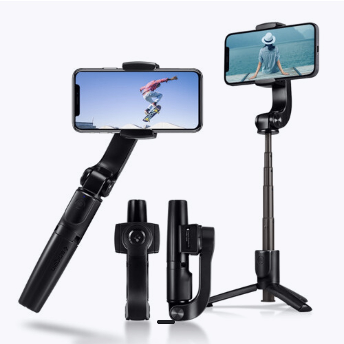 Selfie stick - tripod, bluetooth remote thumbnail