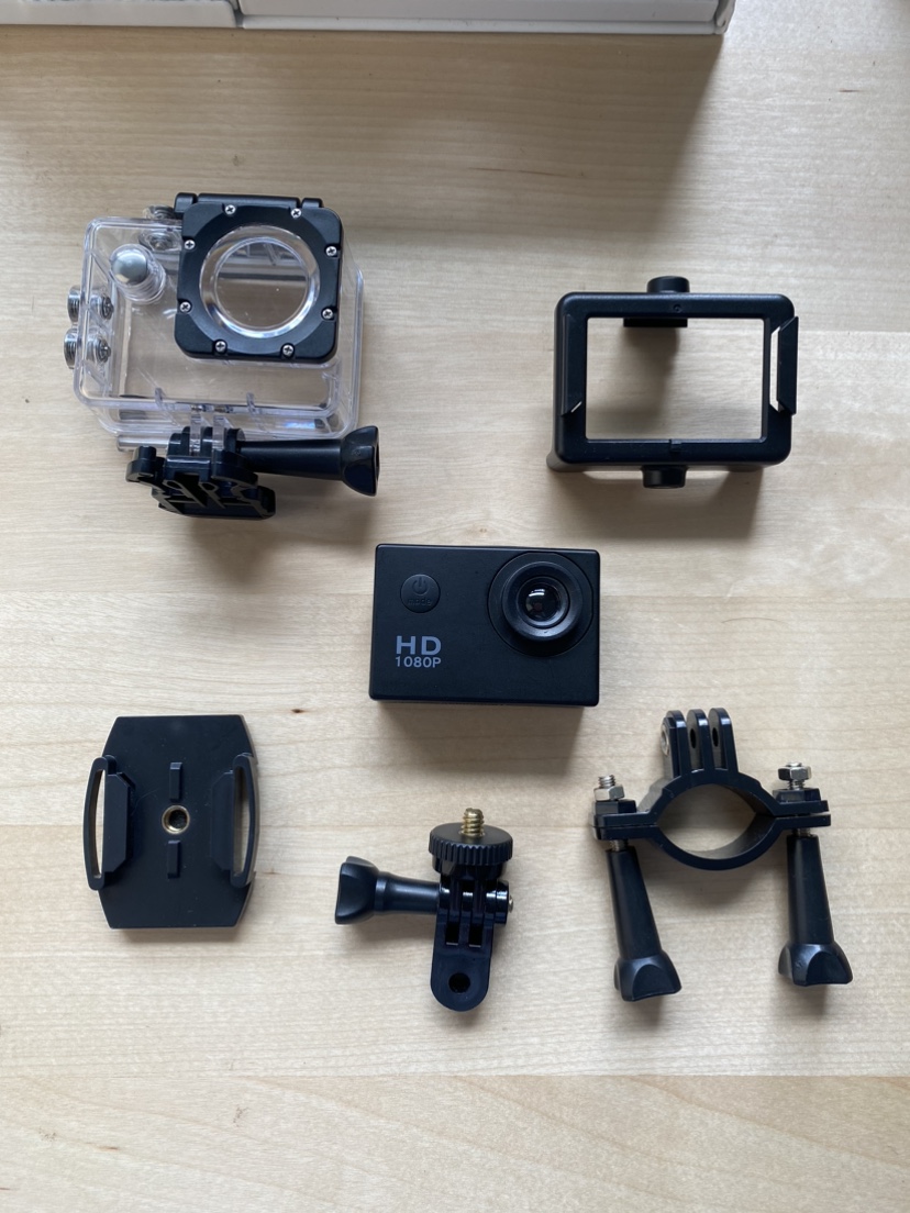 Action cam, full HD.