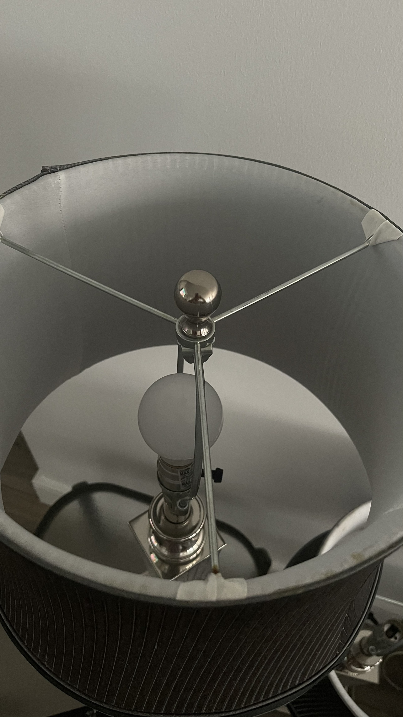 Lamp silver black/grey x2 - photo 2