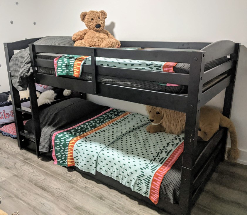 Solid Wood Twin Bunk Beds Harriet Bee