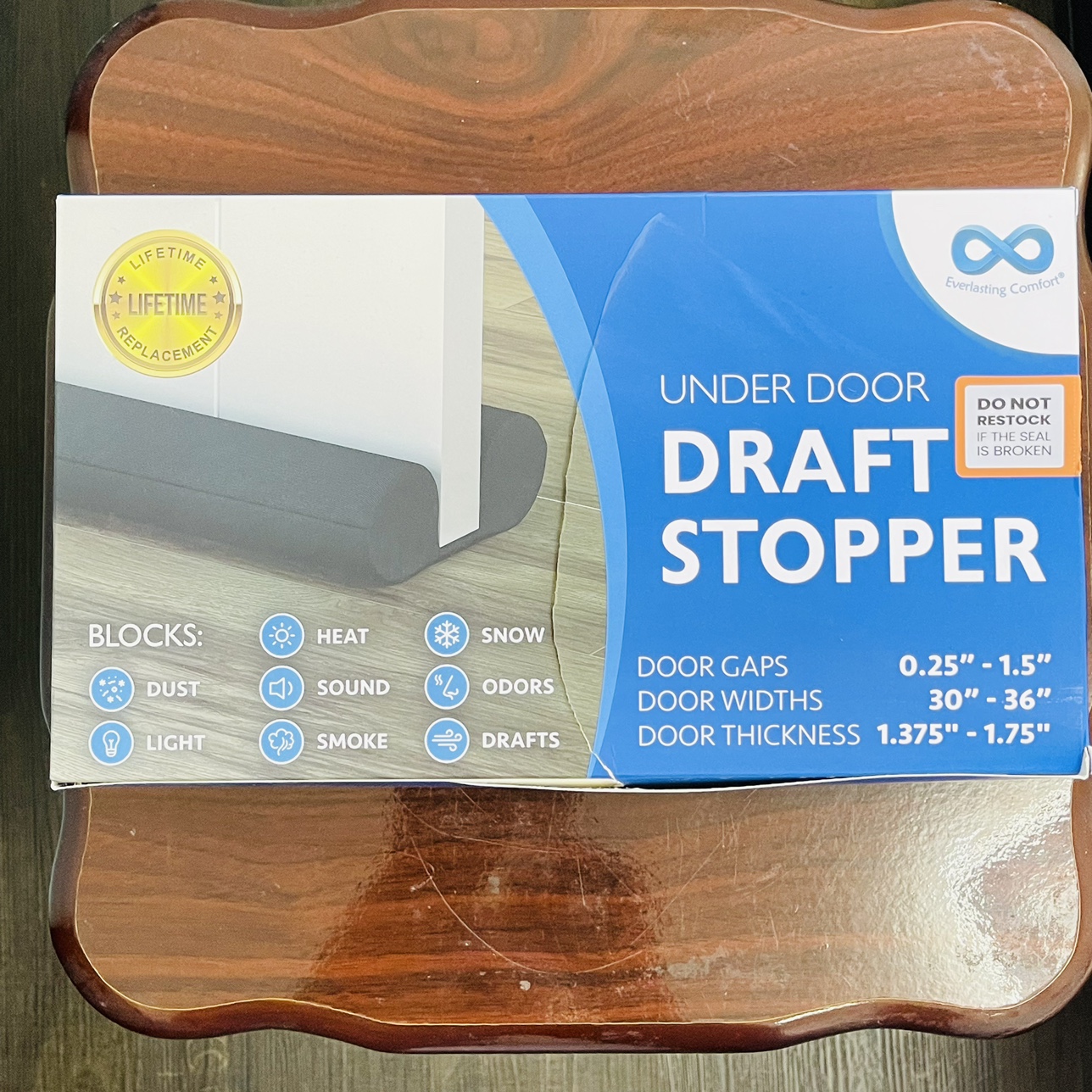Under Door Draft Stopper
