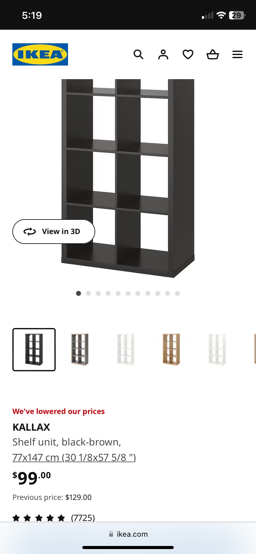 IKEA Kallax Bookself - photo 5