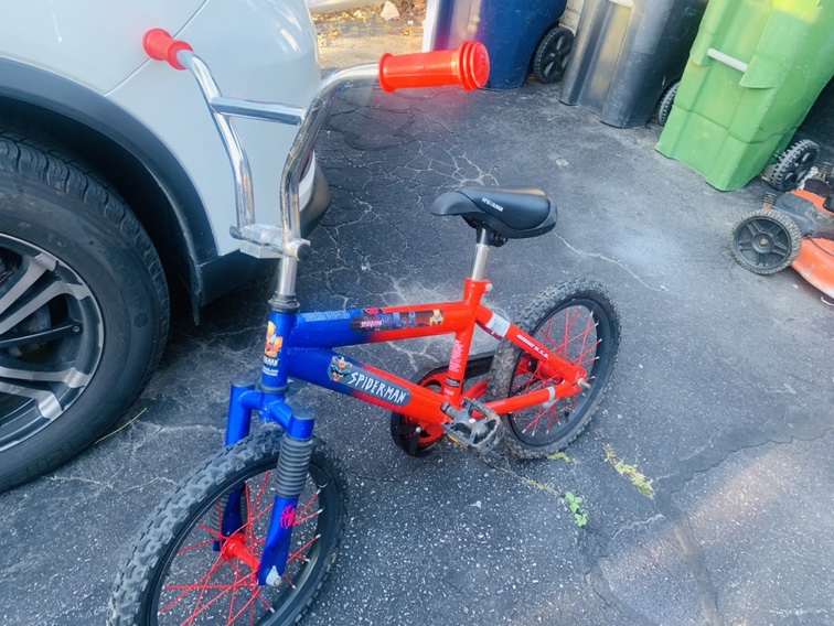 Spider man kids bike - photo 2