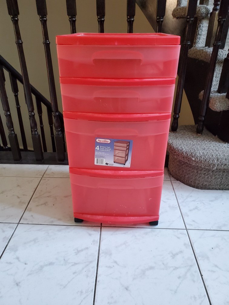 4 Drawer cart