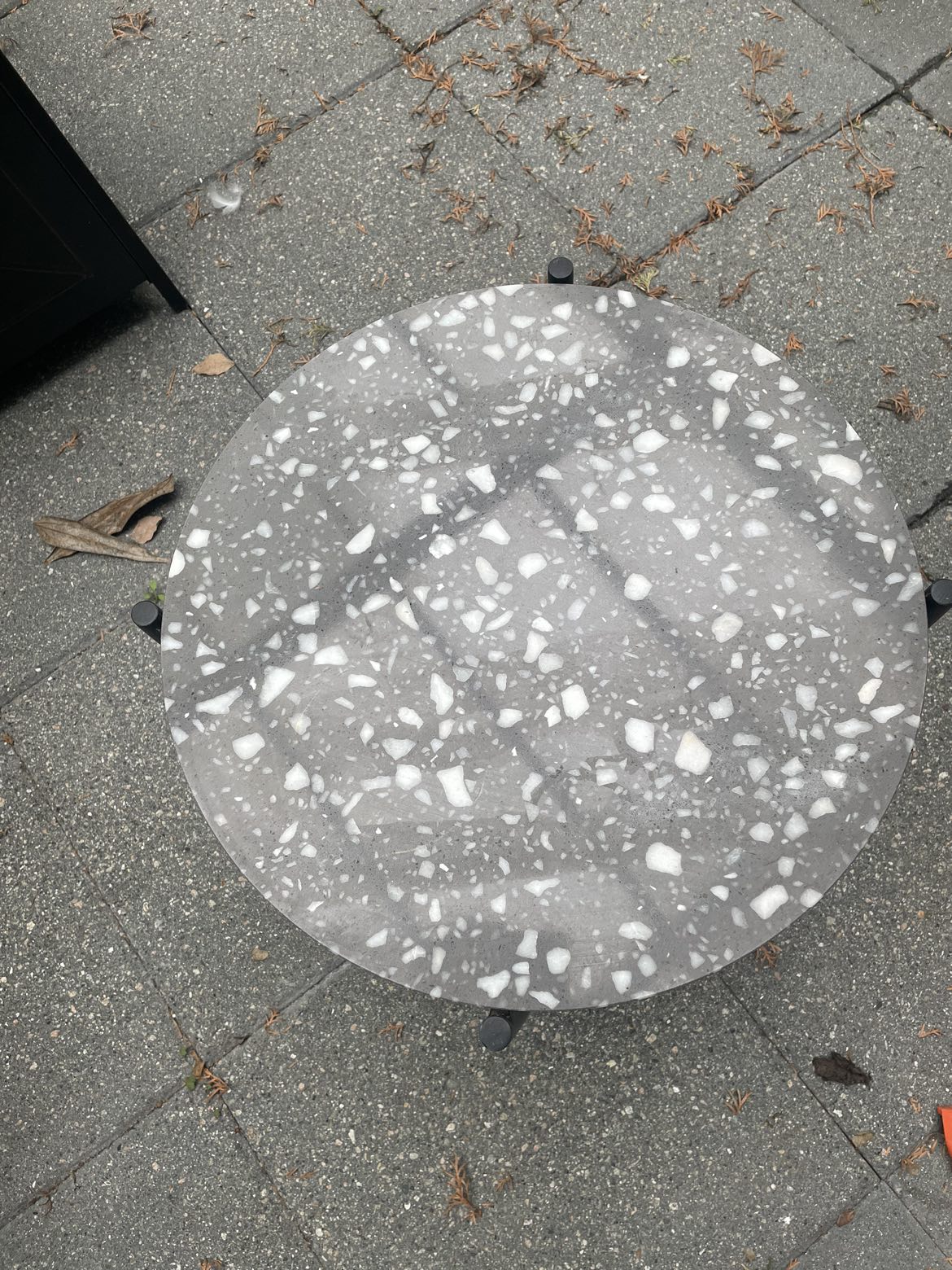 Ceramic Top Side Table - photo 2