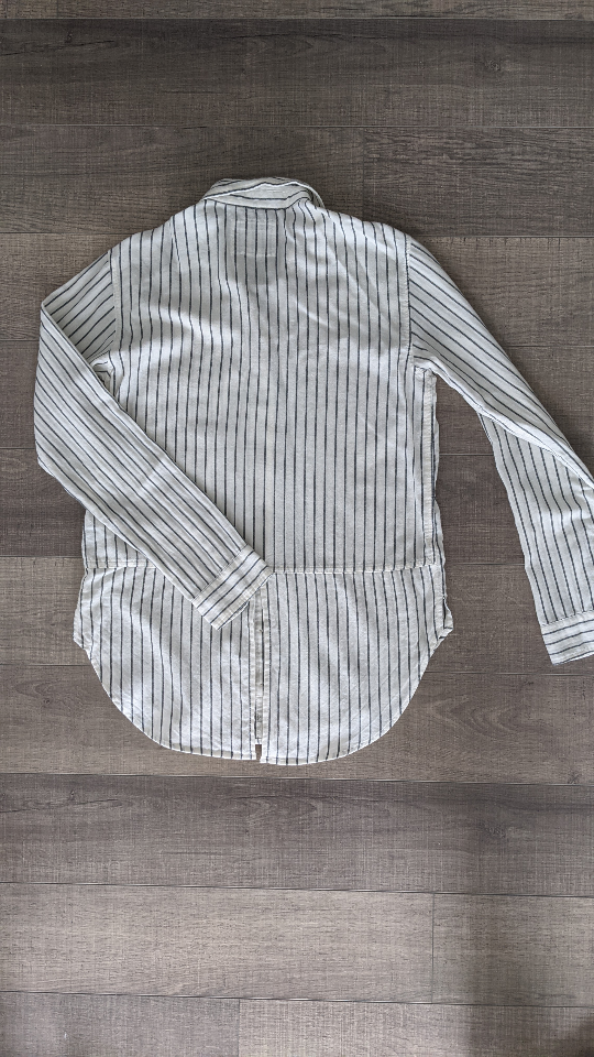 Abercrombie & Fitch striped boyfriend shirt - photo 2