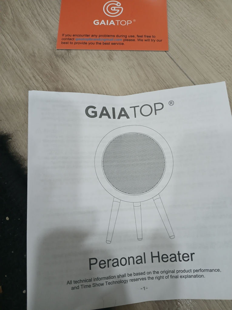 personal heater cash only - photo 2