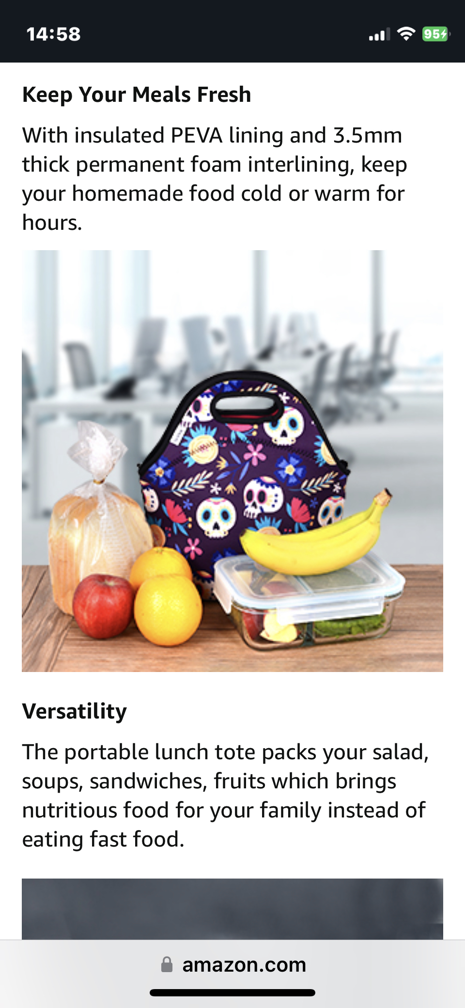 Extra Thick Food Storage Bags, Lunch  Bags image indicator(8)