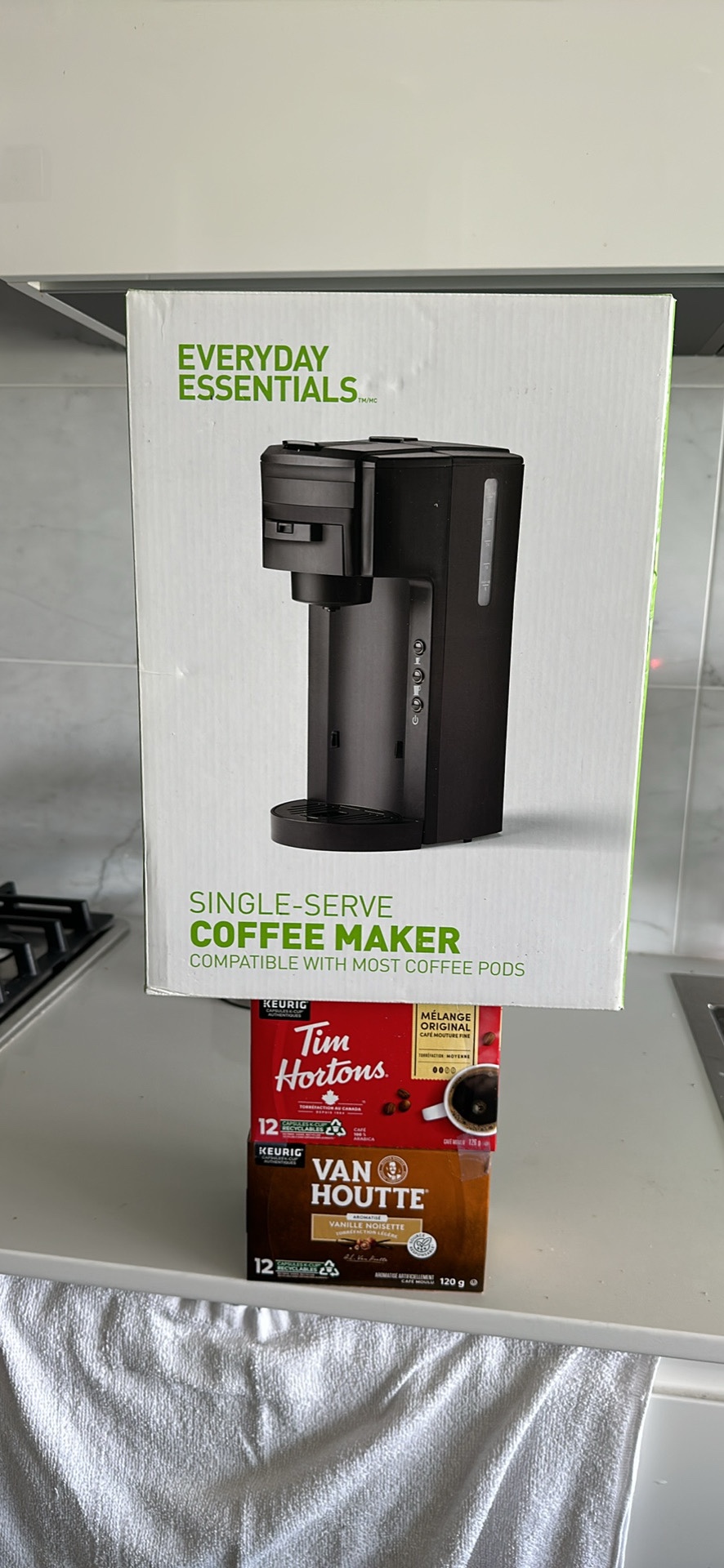 Gourmet Coffee Maker with Two Boxes Kcup Pods - photo 4