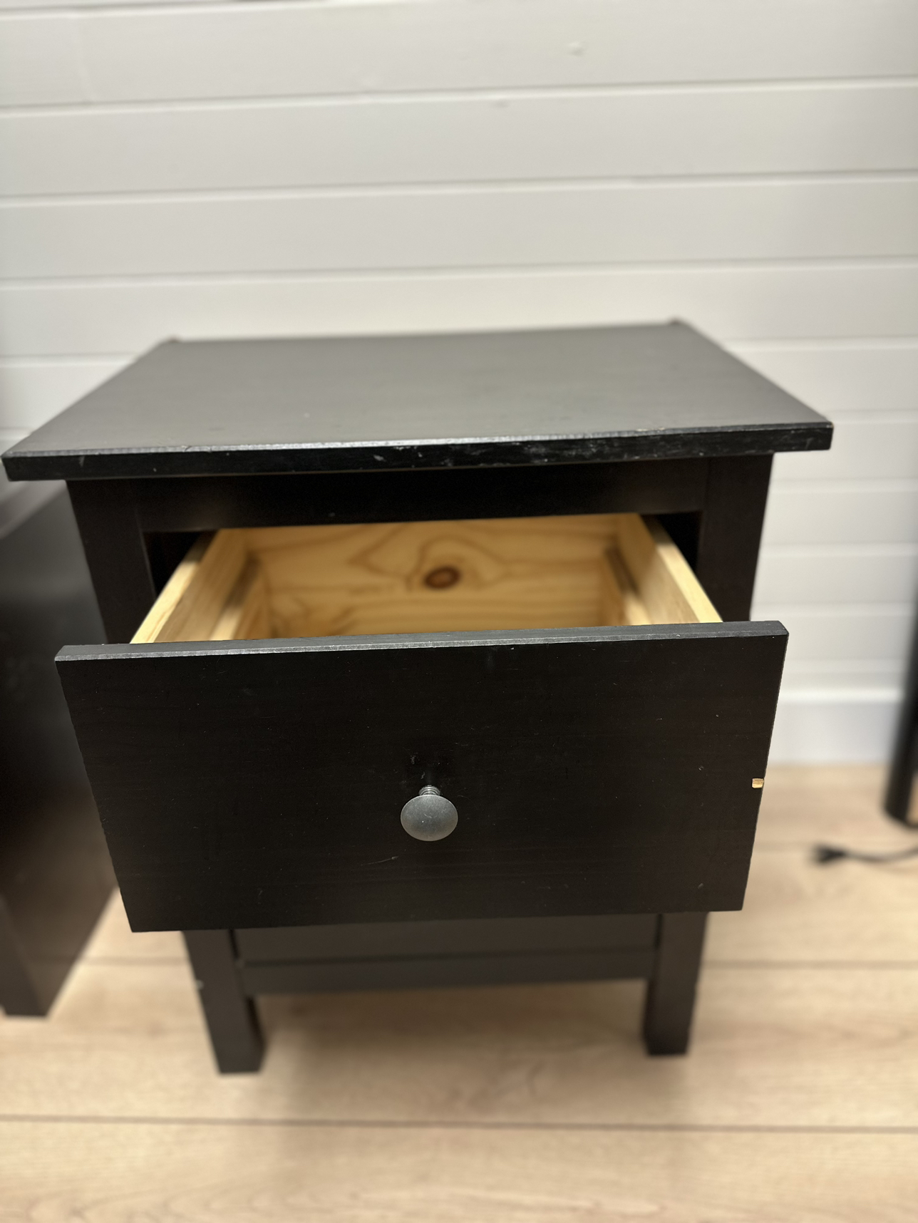 IKEA BLACK HEMNES 2 drawer chest - photo 2