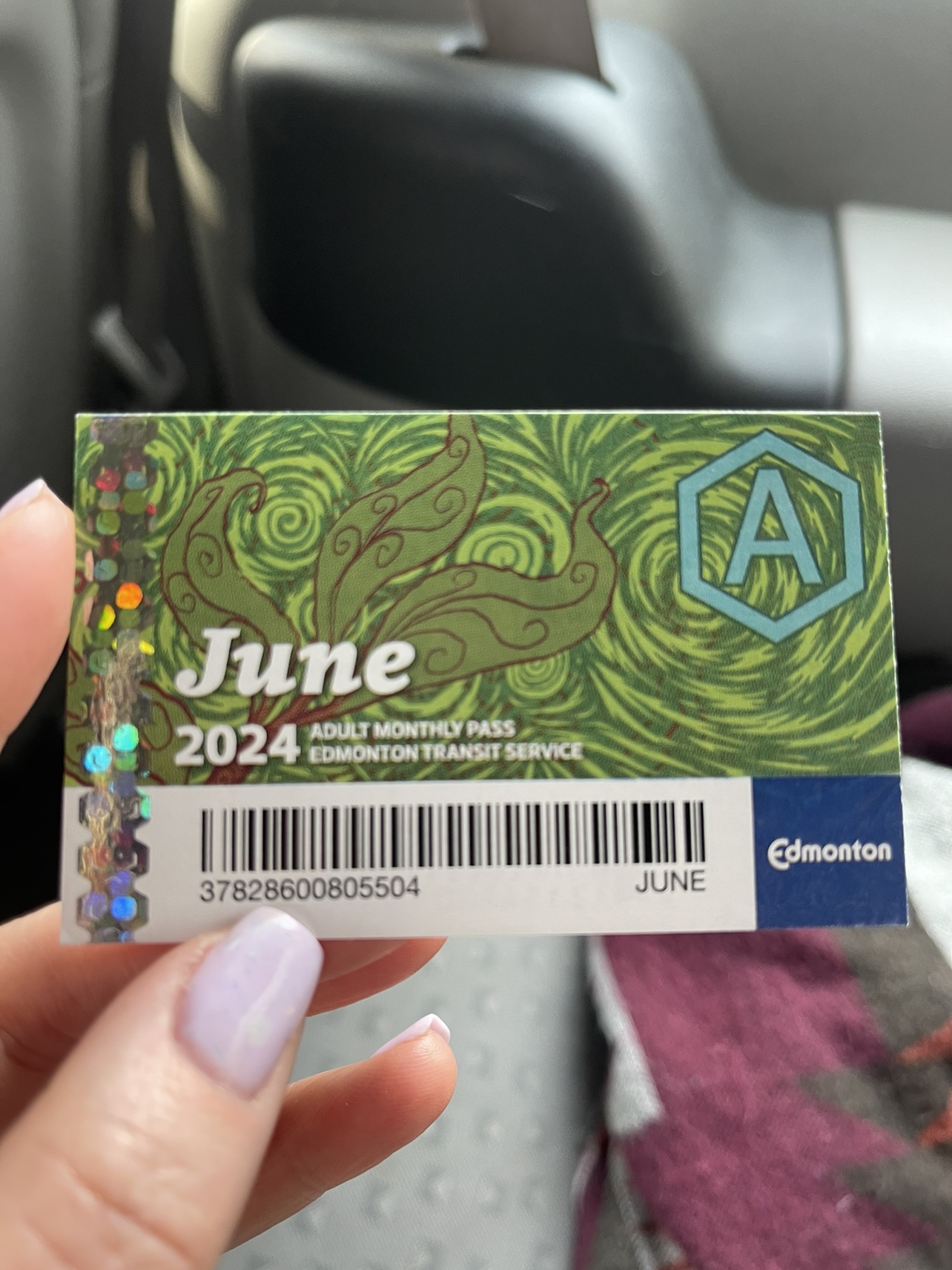 Bus pass June