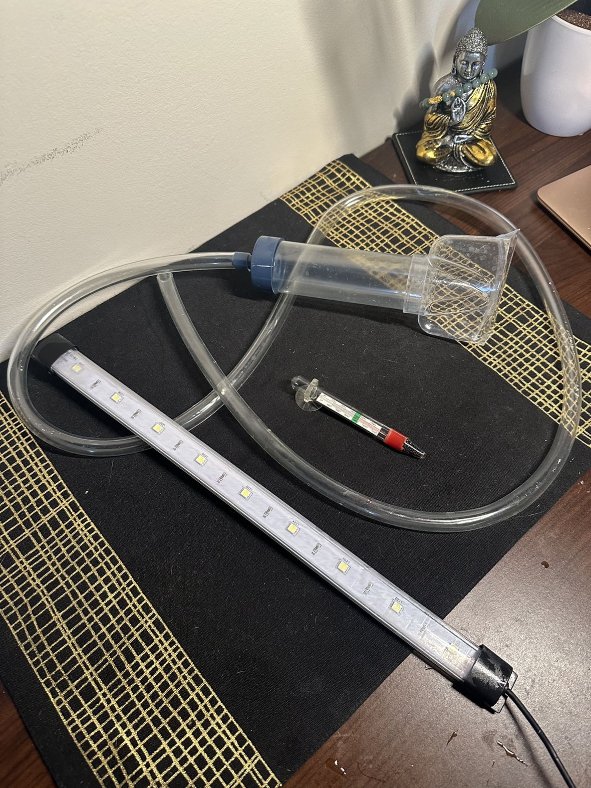 Aquarium LED light, termometre and aquarium vacuum cleaner! - photo 3