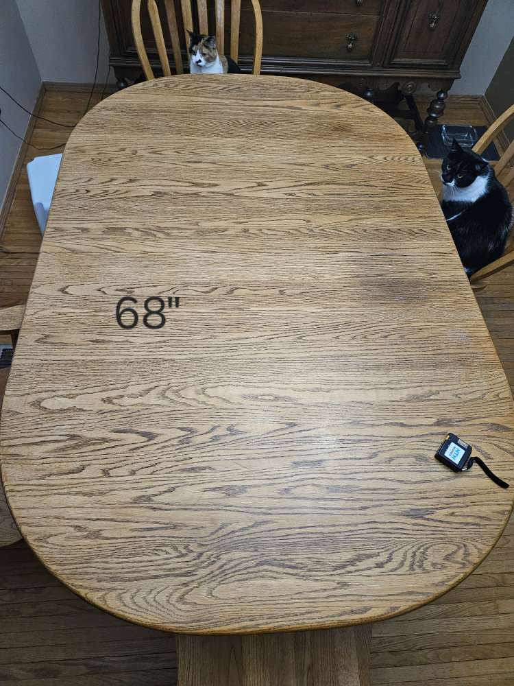 Solid Oak Dining Set - photo 4