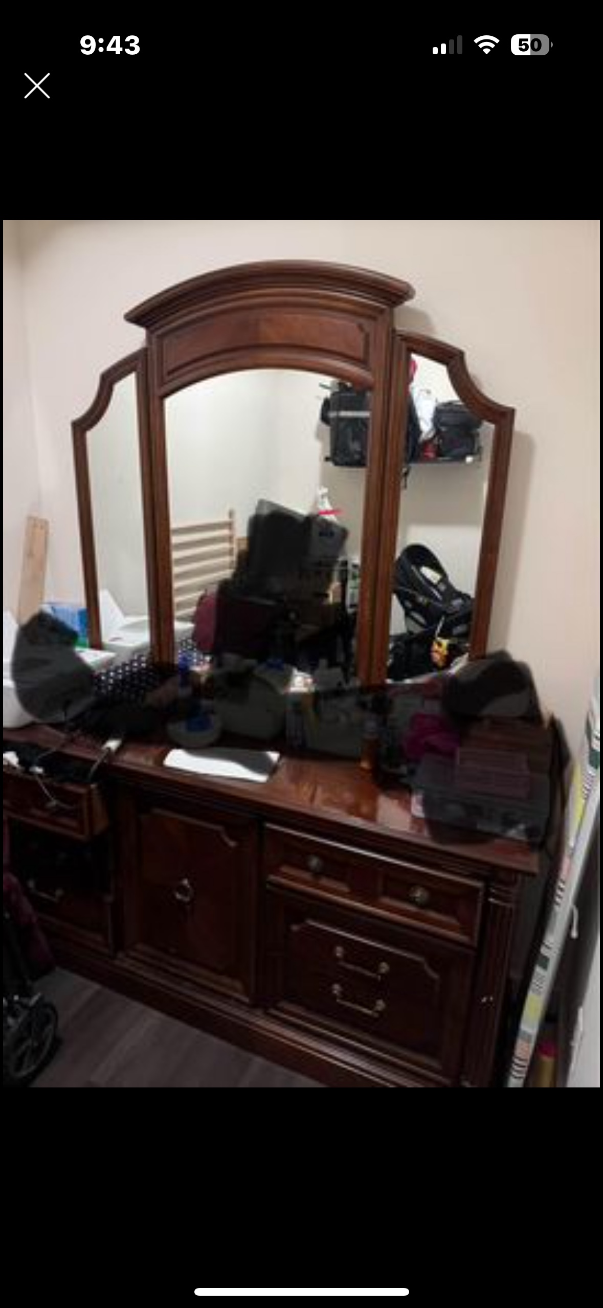 Wooden Antique Dresser