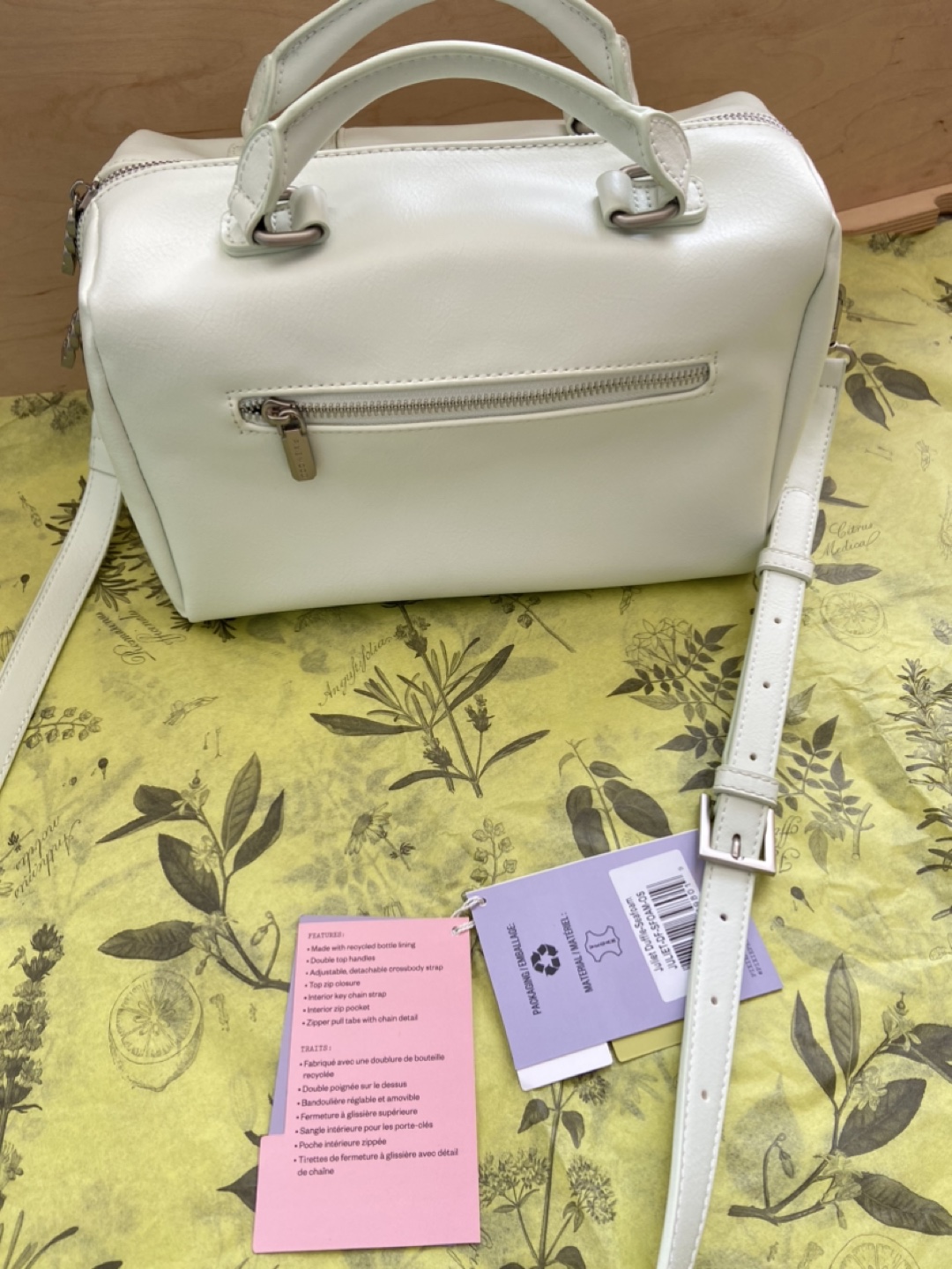 Brand new vegan mini duffle handbag - photo 3