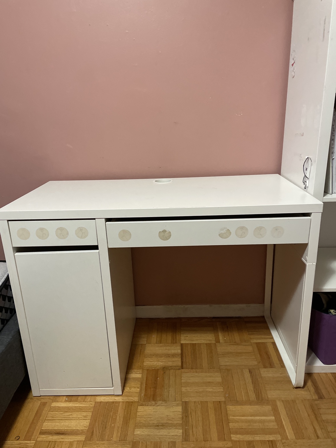 Desk with chair
