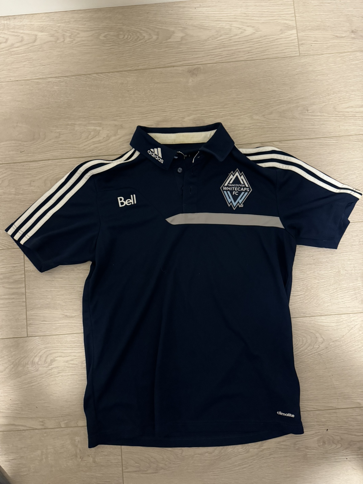 Whitecaps Adidas polo