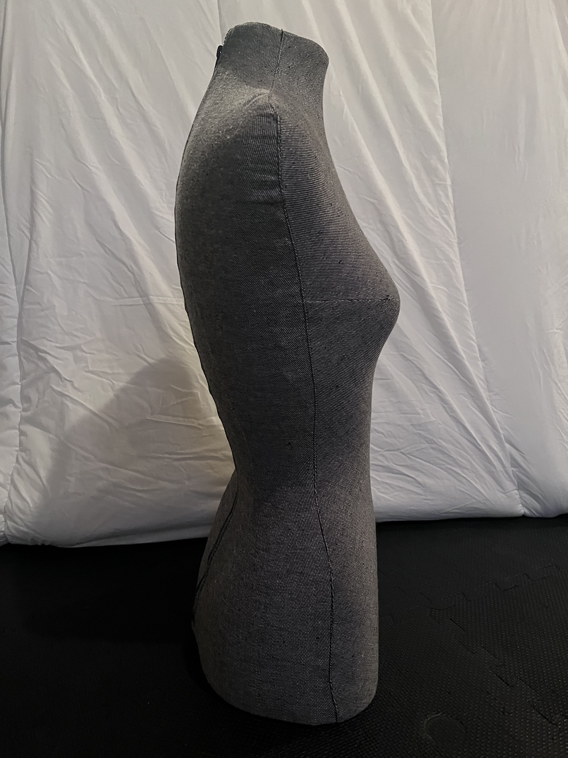 Denim mannequin torso (no stand) - photo 2